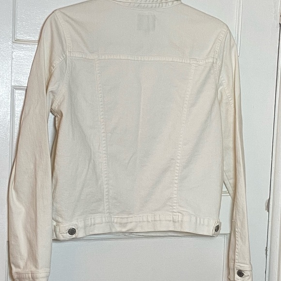 White Denim Jacket by Just USA - Picture 4 of 5